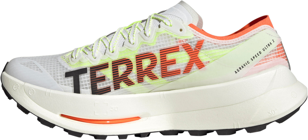 adidas Agravic Speed Ultra 2 Men's Trail Running Shoes - White | Trail Running