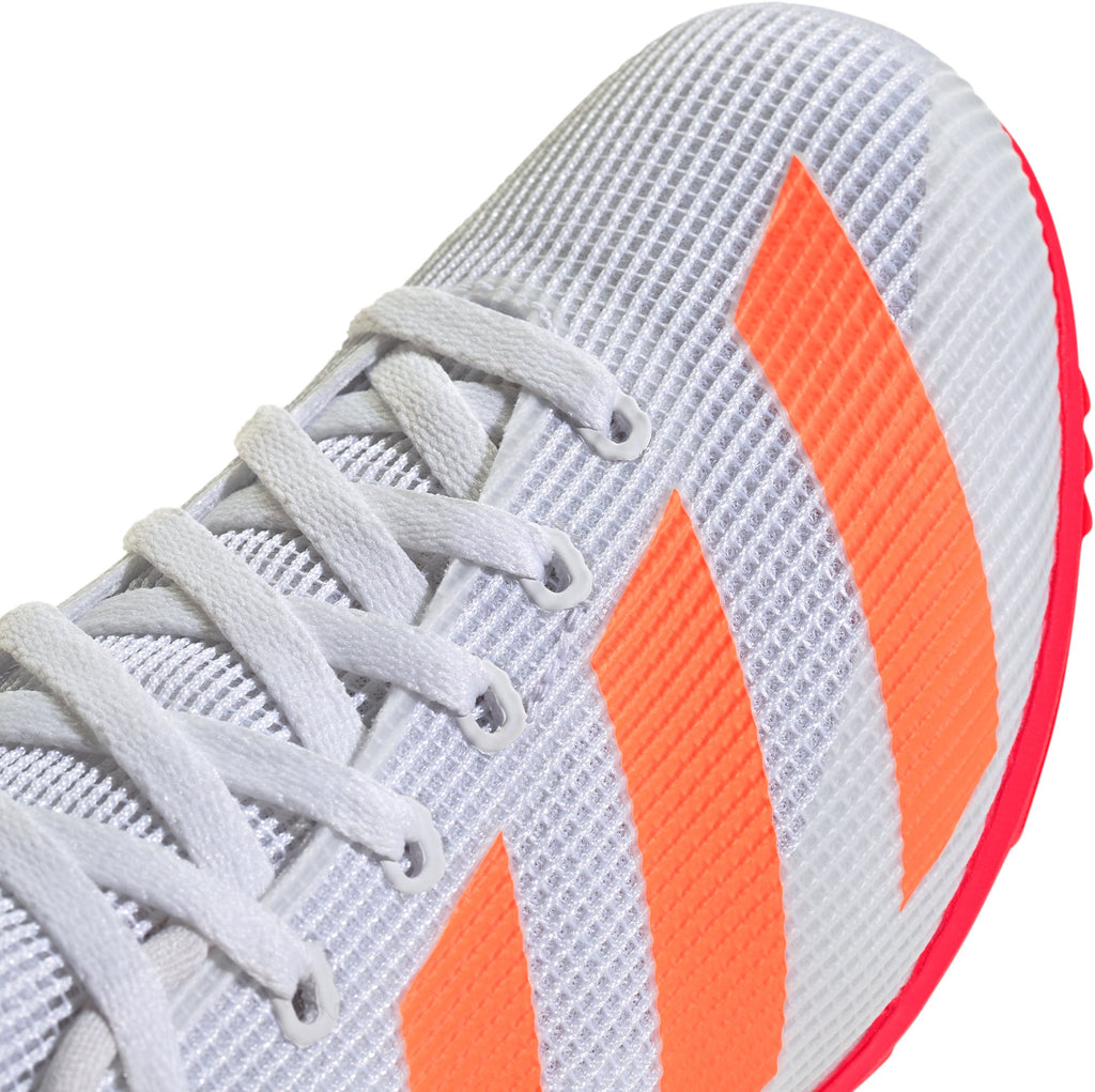 adidas Allroundstar Junior Running Spikes - White | Running & Training