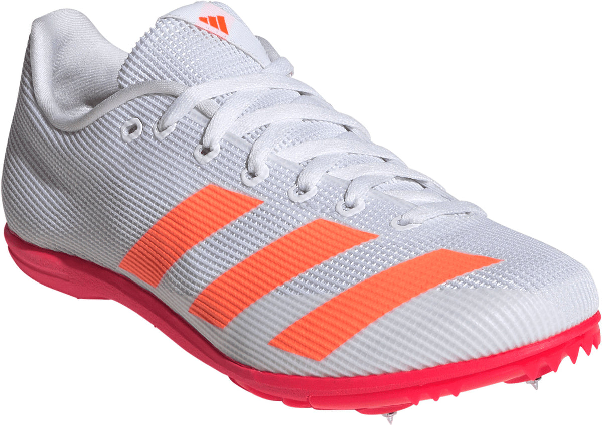 adidas Allroundstar Junior Running Spikes - White | Running & Training