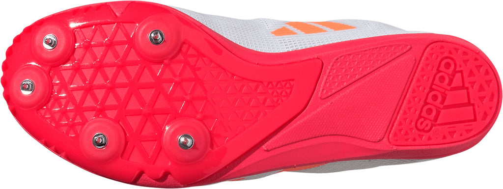 adidas Allroundstar Junior Running Spikes - White | Running & Training