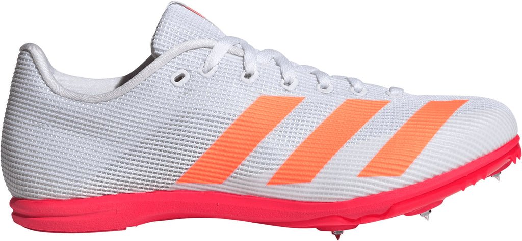 adidas Allroundstar Junior Running Spikes - White | Running & Training