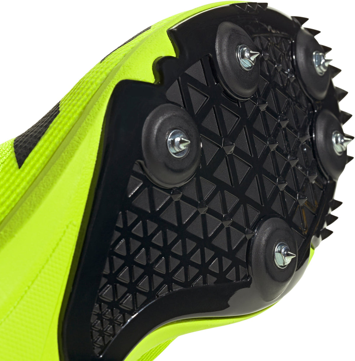 adidas Allroundstar Junior Running Spikes - Yellow | Running & Training