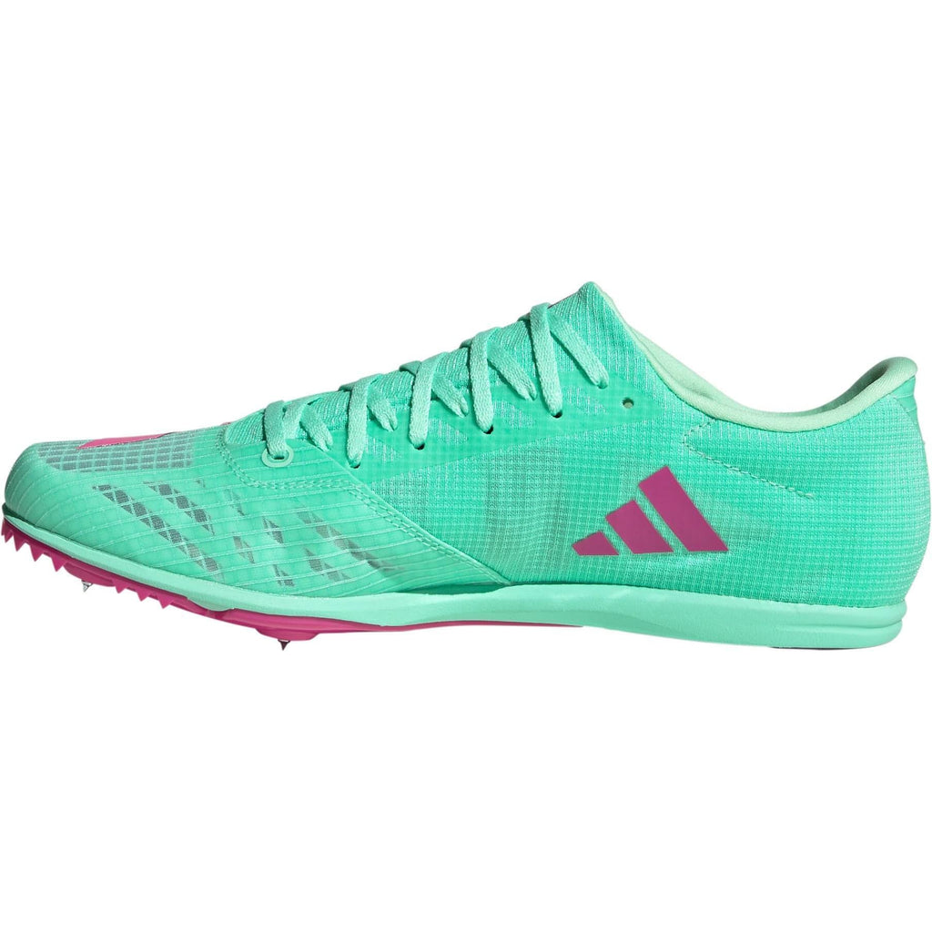 adidas Distancestar Running Spikes - Green | Running & Training