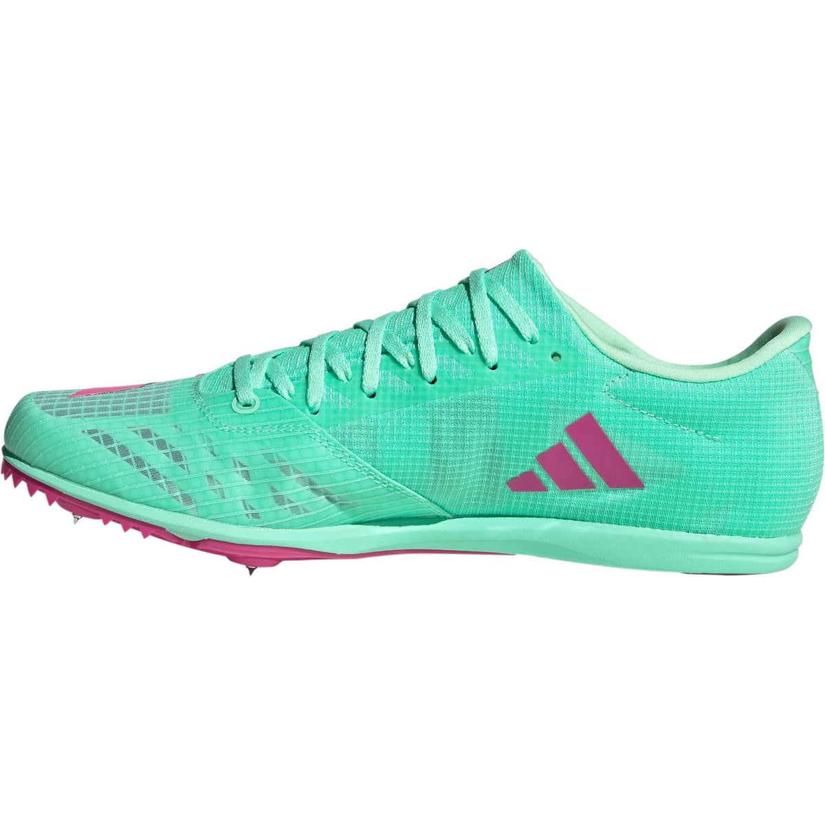 adidas Distancestar Running Spikes - Green | Running & Training