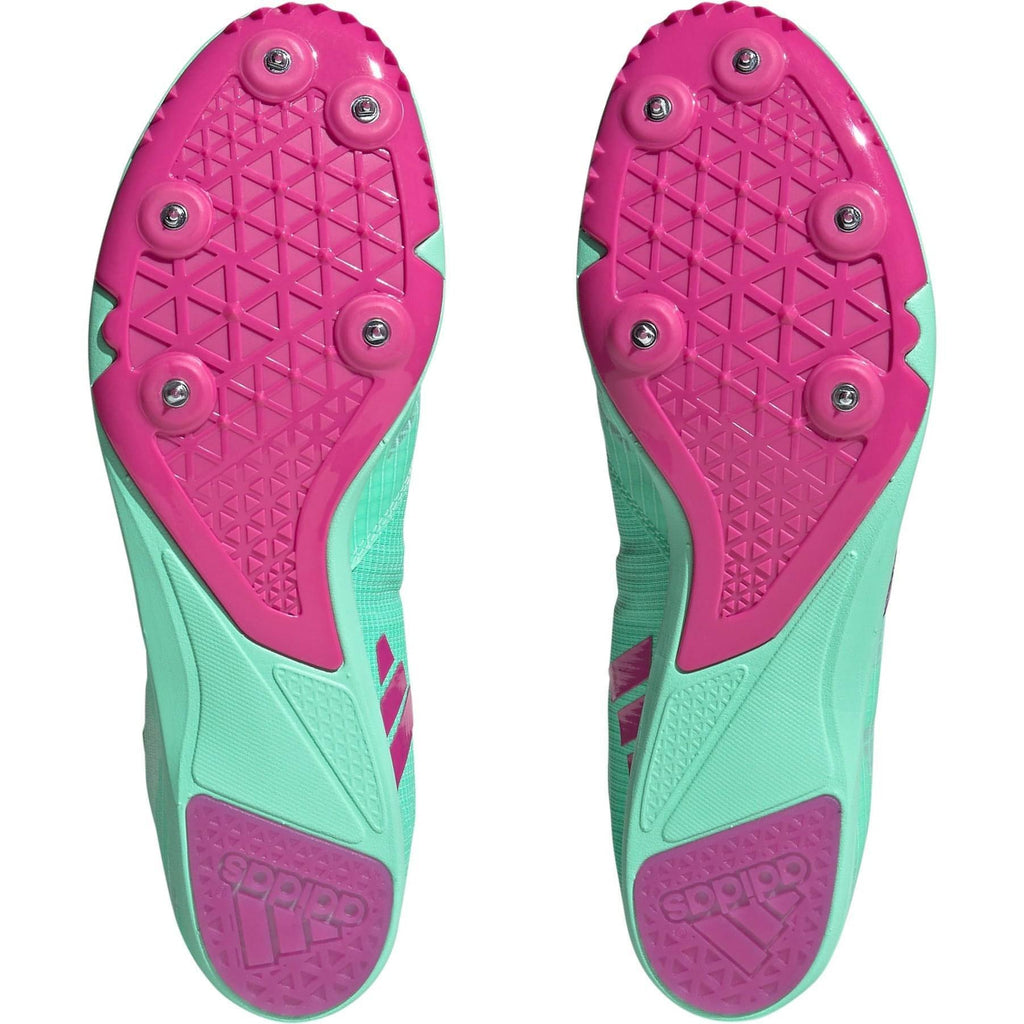 adidas Distancestar Running Spikes - Green | Running & Training
