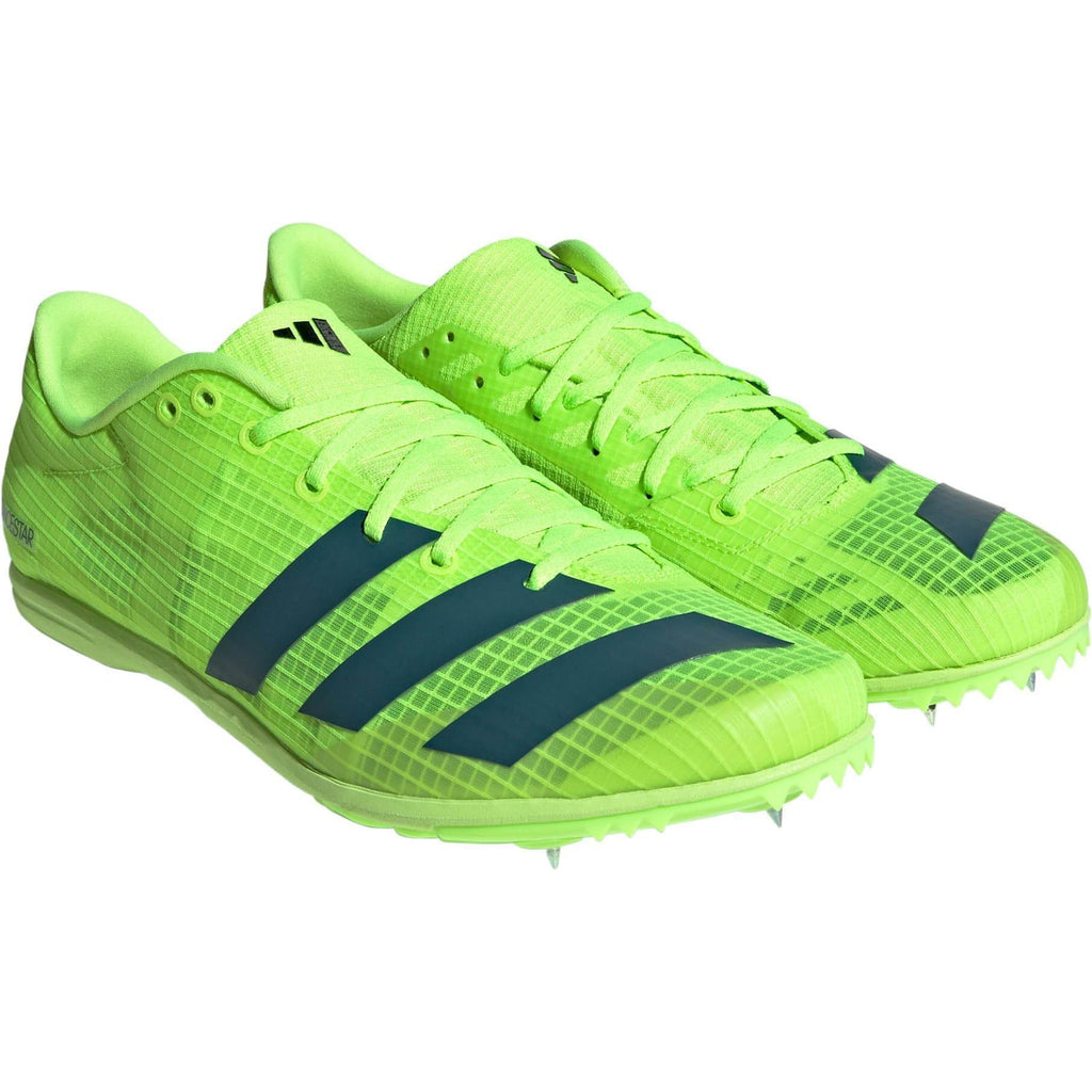 adidas Distancestar Running Spikes - Green | Running & Training