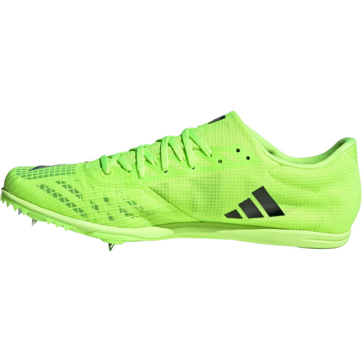 adidas Distancestar Running Spikes - Green | Running & Training