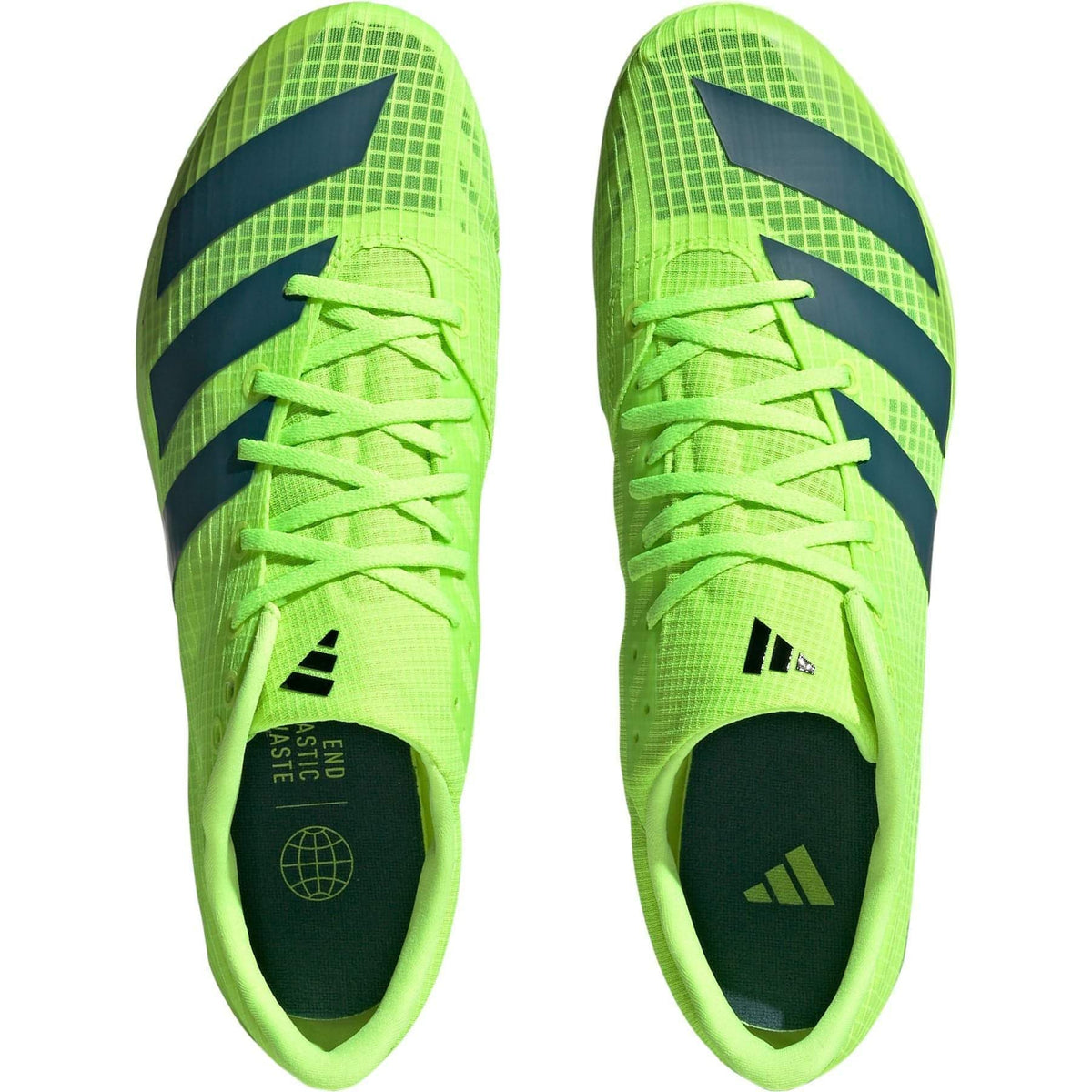 adidas Distancestar Running Spikes - Green | Running & Training