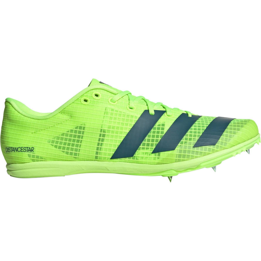adidas Distancestar Running Spikes - Green | Running & Training
