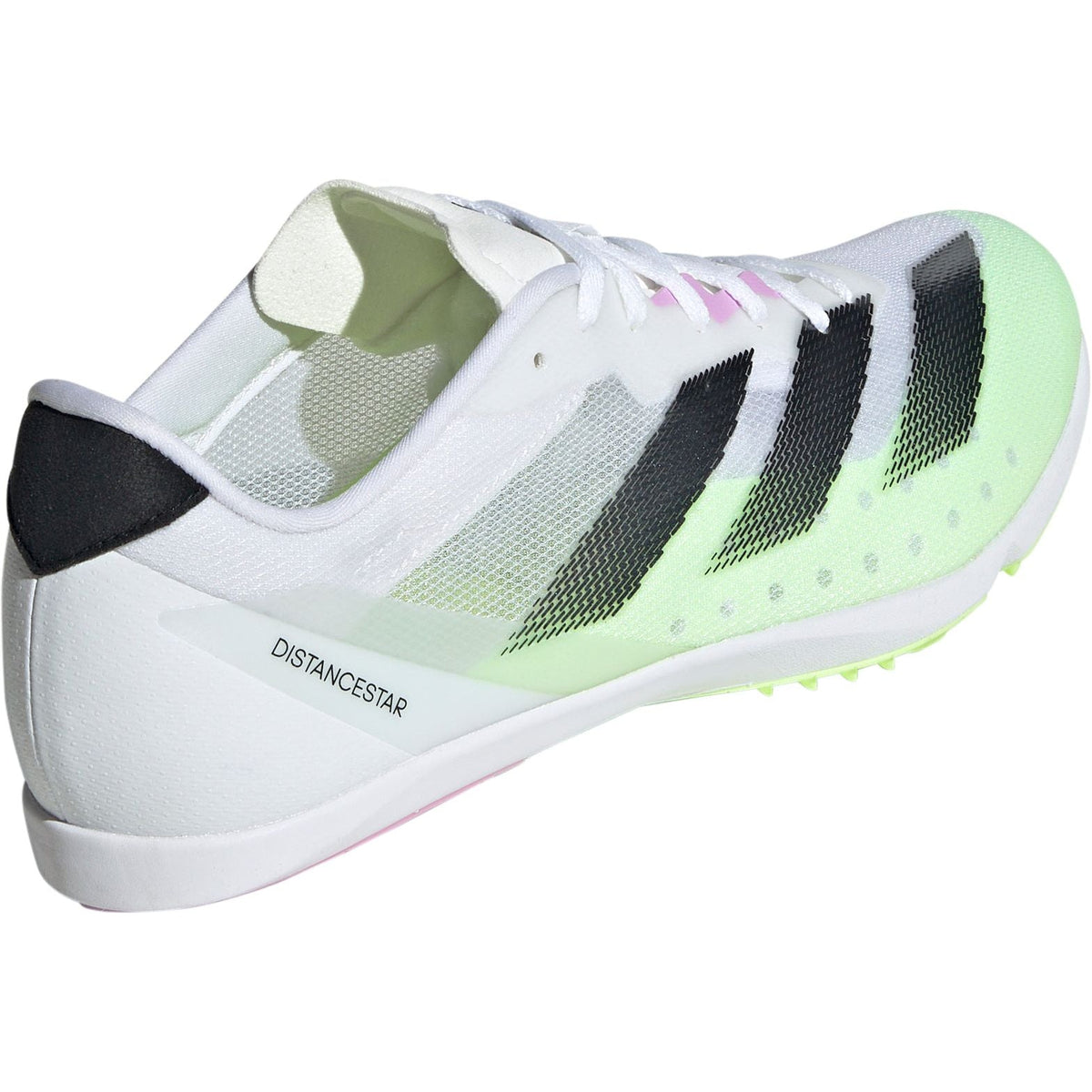 adidas Distancestar Running Spikes - White | Running & Training