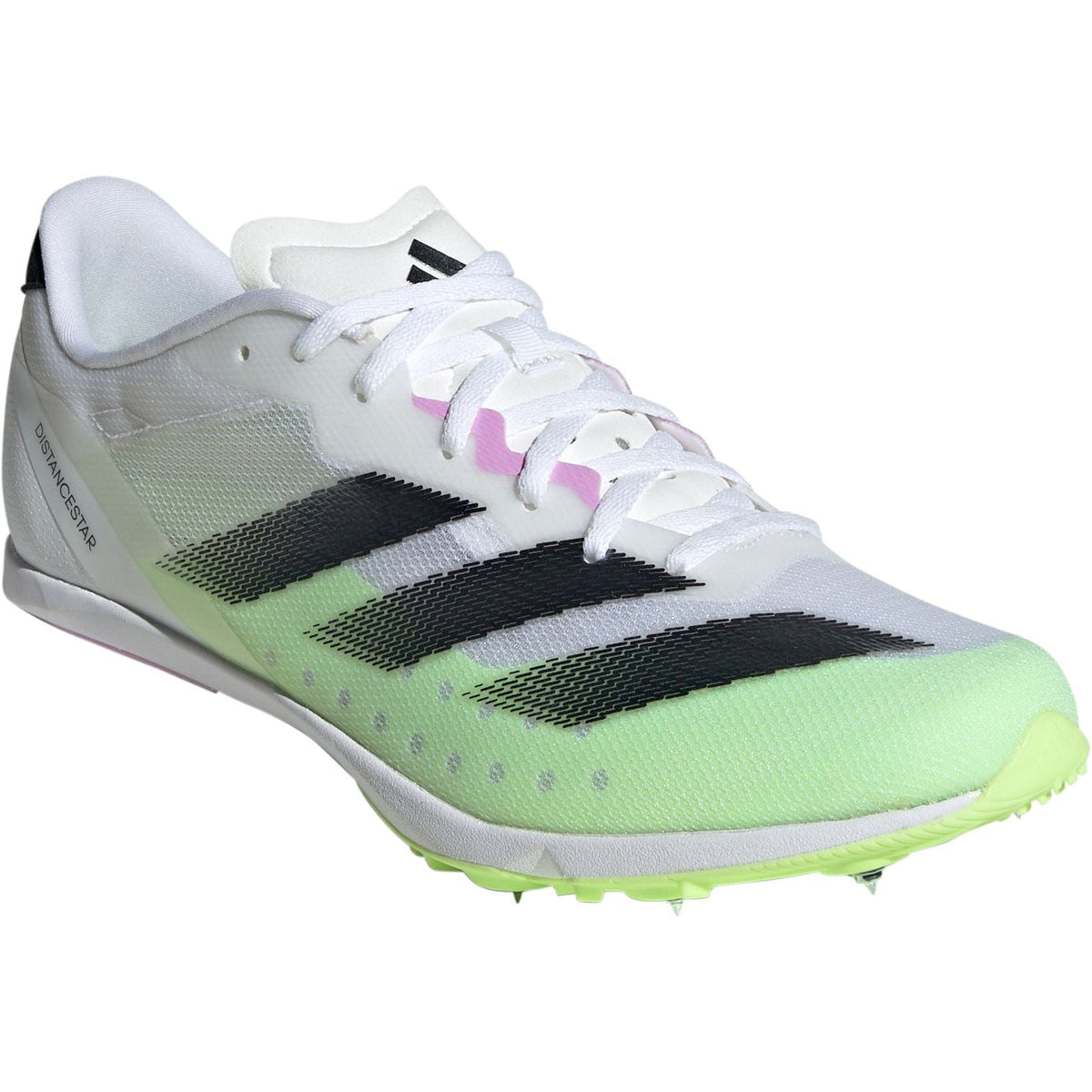 adidas Distancestar Running Spikes - White | Running & Training
