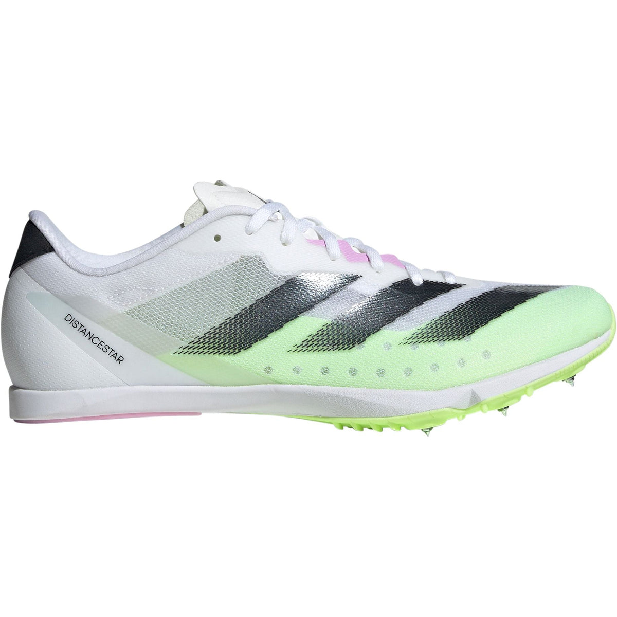 adidas Distancestar Running Spikes - White | Running & Training