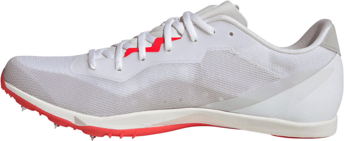 adidas Distancestar Running Spikes - White | Running & Training
