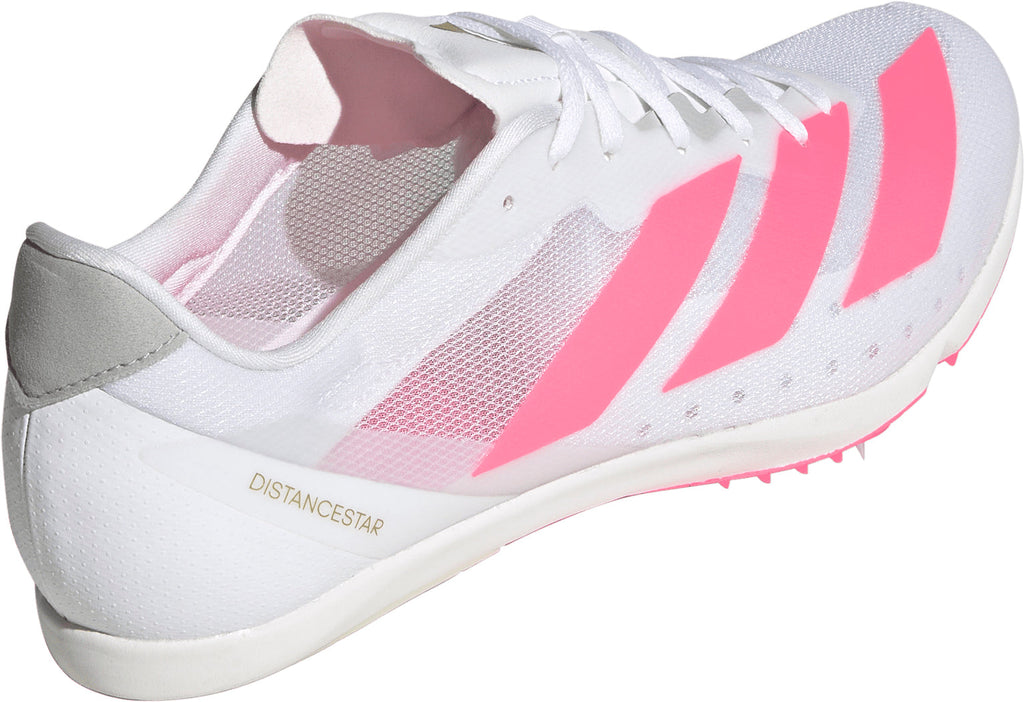 adidas Adizero Distancestar Running Spikes - White | Running & Training