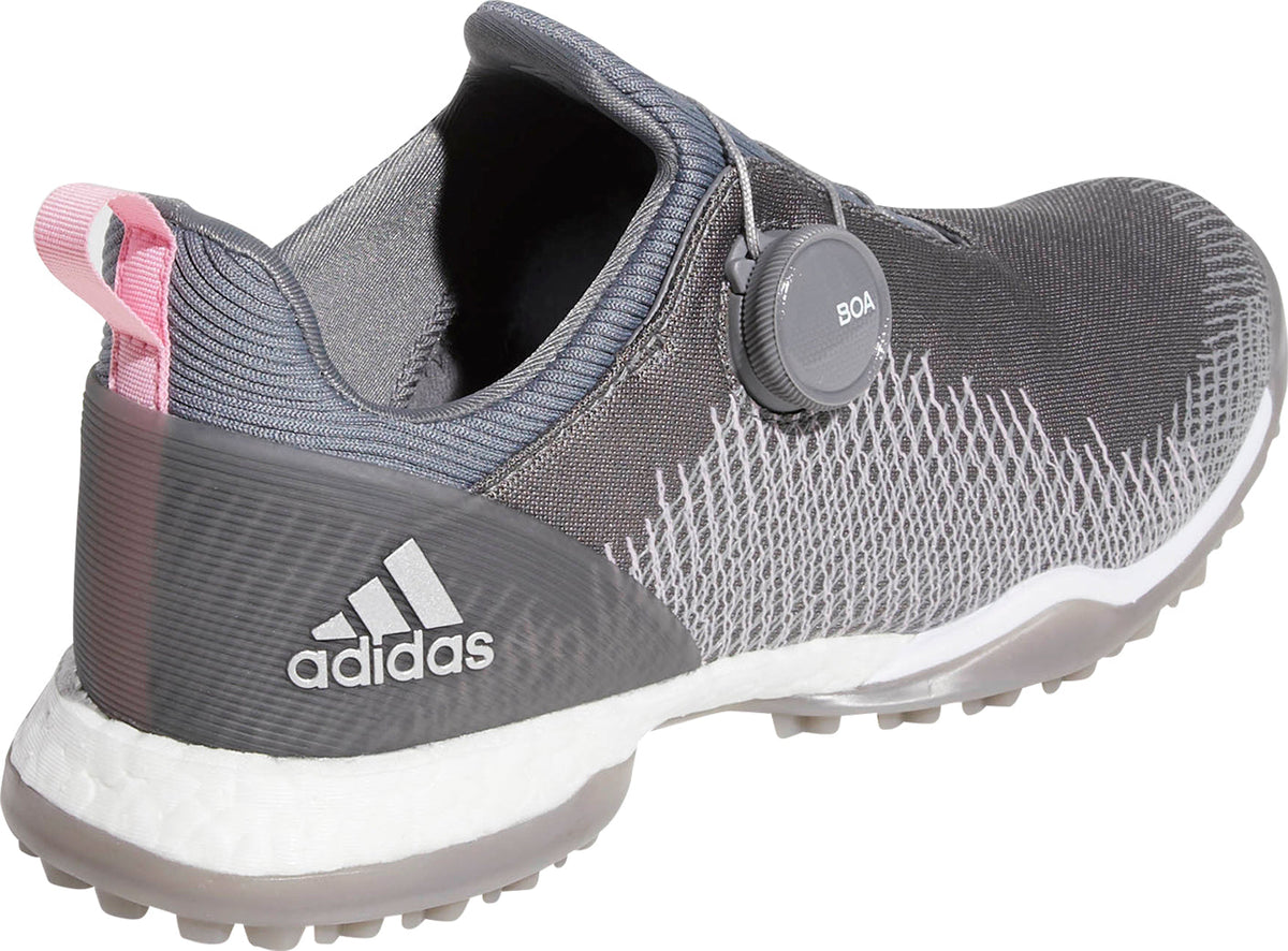 adidas ForgeFiber BOA Women's Golf Shoes - Grey | Golf Performance