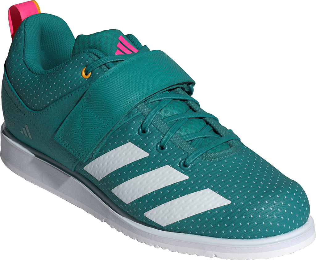 adidas Powerlift 5 Men's Weightlifting Shoes - Green | Training & Fitness