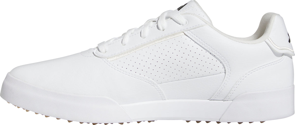 adidas RetroCross Spikeless Men's Golf Shoes - White | Golf Performance