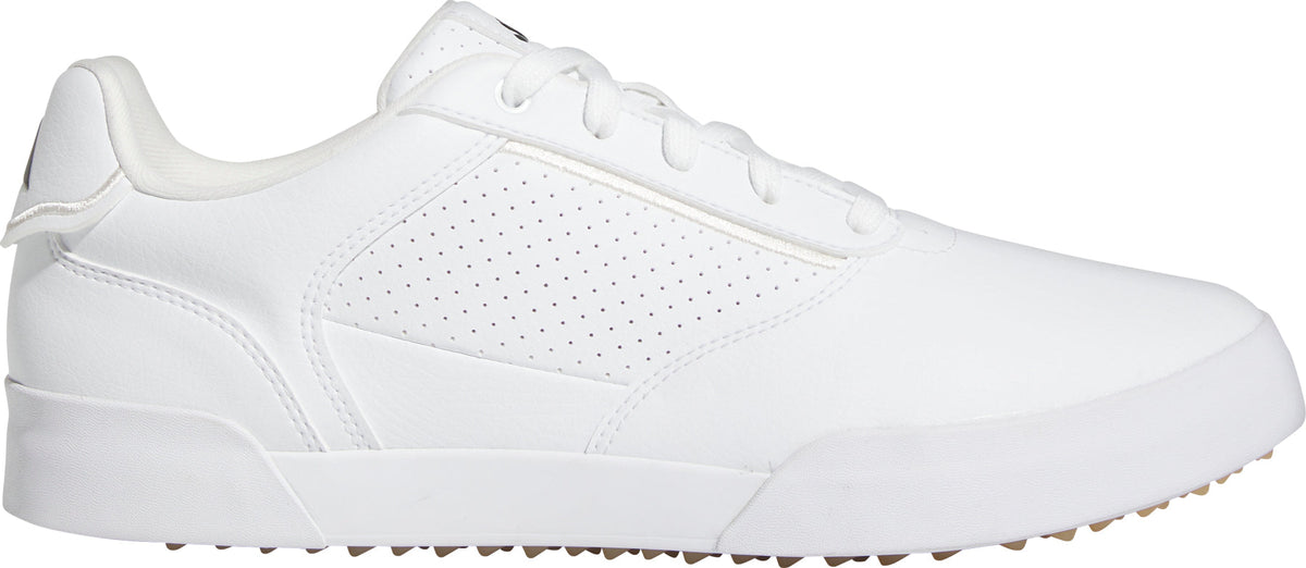 adidas RetroCross Spikeless Men's Golf Shoes - White | Golf Performance
