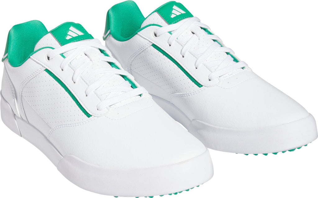 adidas RetroCross Spikeless WIDE FIT Men's Golf Shoes - White | Golf Performance