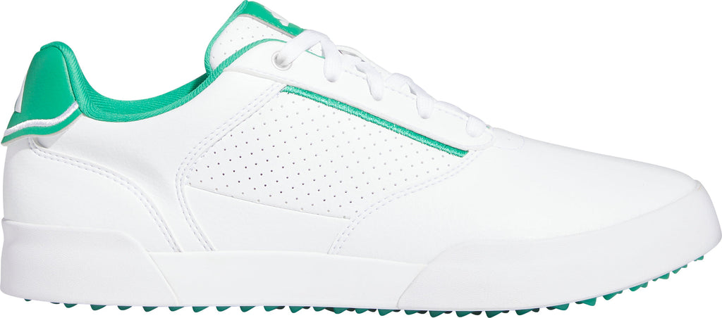 adidas RetroCross Spikeless WIDE FIT Men's Golf Shoes - White | Golf Performance