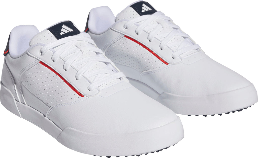adidas RetroCross Spikeless Men's Golf Shoes - White | Golf Performance