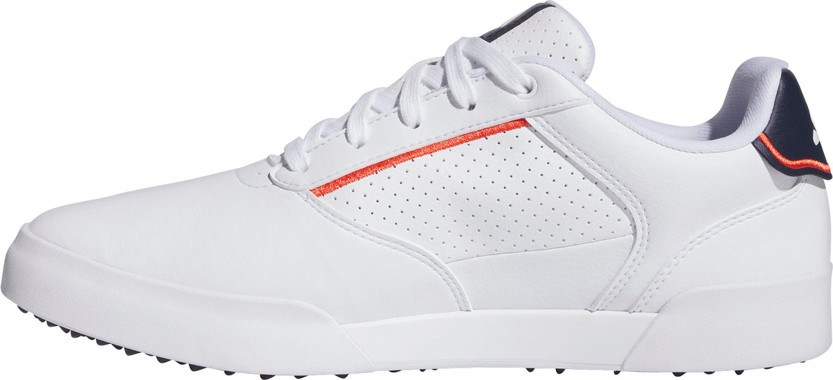 adidas RetroCross Spikeless Men's Golf Shoes - White | Golf Performance