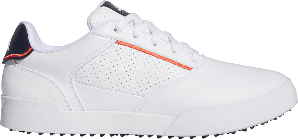 adidas RetroCross Spikeless Men's Golf Shoes - White | Golf Performance
