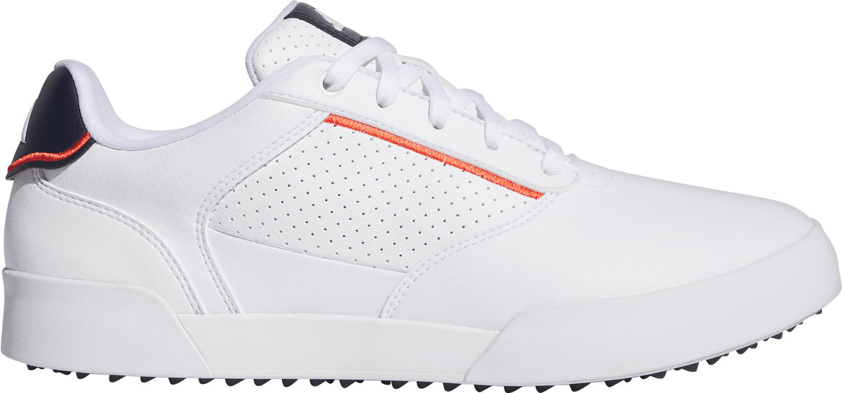 adidas RetroCross Spikeless Men's Golf Shoes - White | Golf Performance