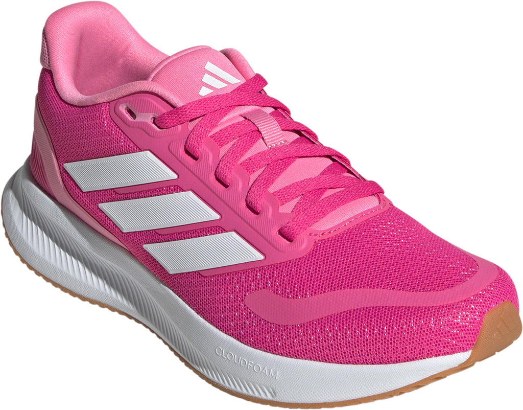 adidas RunFalcon 5 Junior Running Shoes - Pink | Running & Training