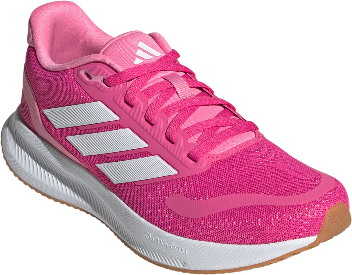 adidas RunFalcon 5 Junior Running Shoes - Pink | Running & Training