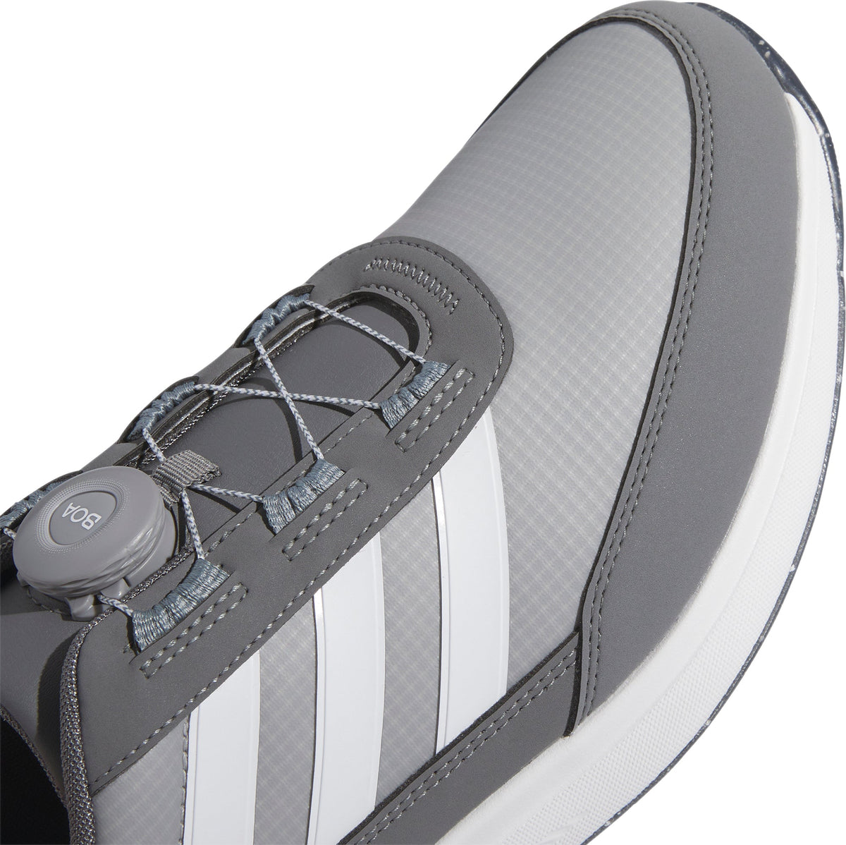 adidas S2G BOA 24 WIDE FIT Spikeless Men's Golf Shoes - Grey | Golf Performance