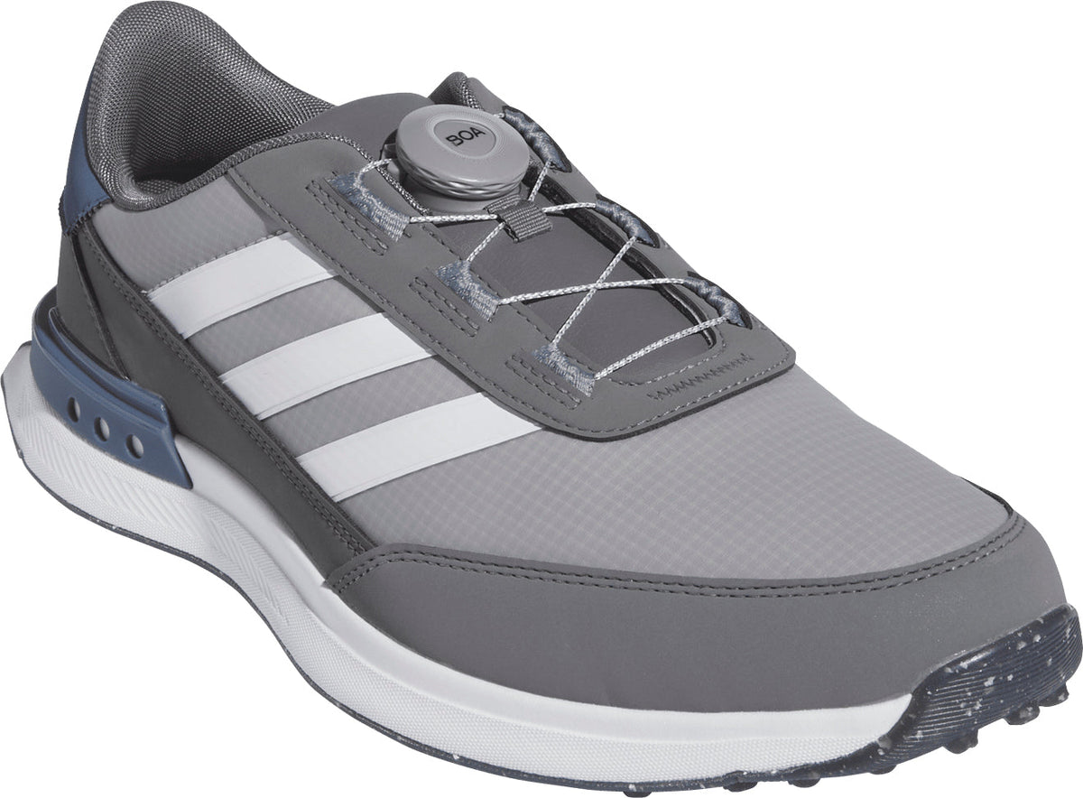 adidas S2G BOA 24 WIDE FIT Spikeless Men's Golf Shoes - Grey | Golf Performance