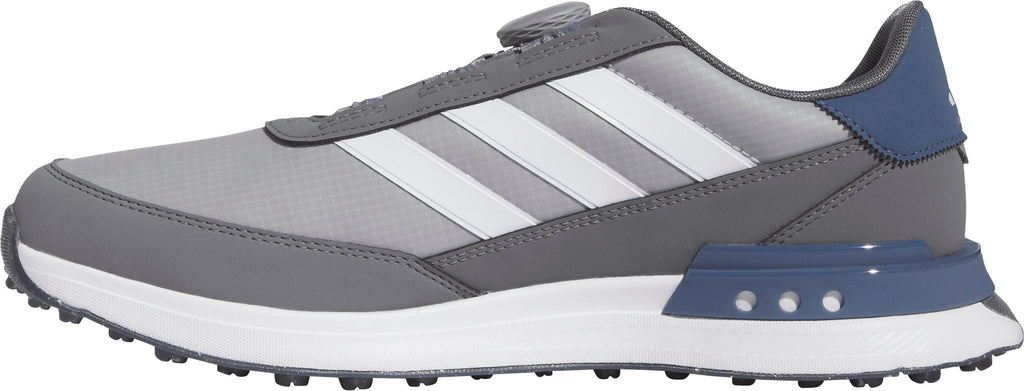 adidas S2G BOA 24 WIDE FIT Spikeless Men's Golf Shoes - Grey | Golf Performance