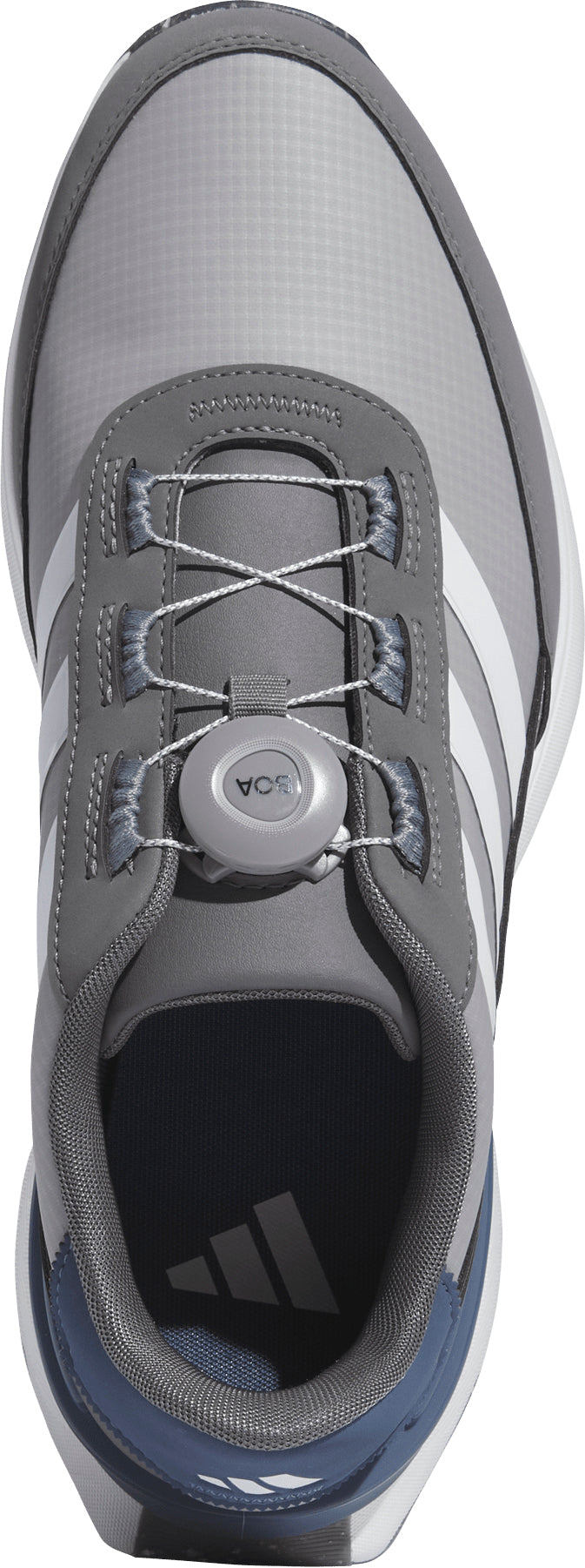 adidas S2G BOA 24 WIDE FIT Spikeless Men's Golf Shoes - Grey | Golf Performance