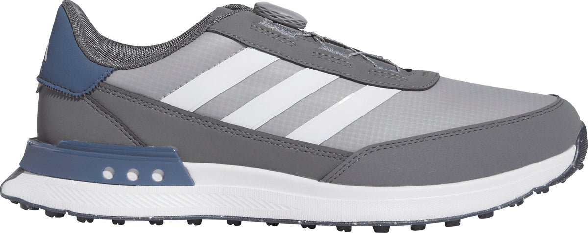 adidas S2G BOA 24 WIDE FIT Spikeless Men's Golf Shoes - Grey | Golf Performance