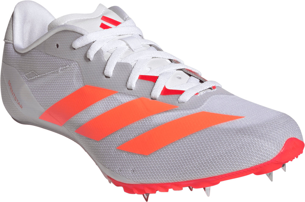 adidas Sprintstar Running Spikes - White | Running & Training