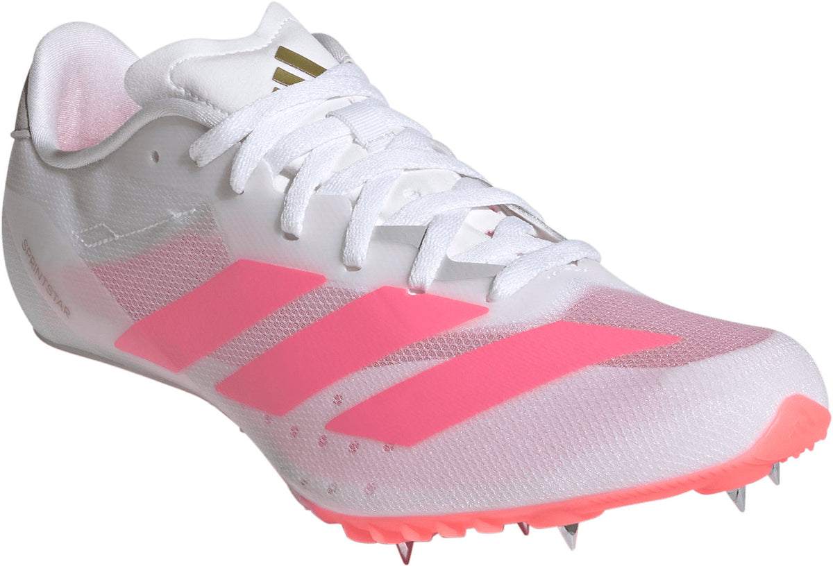 adidas Adizero Sprintstar Running Spikes - White | Running & Training