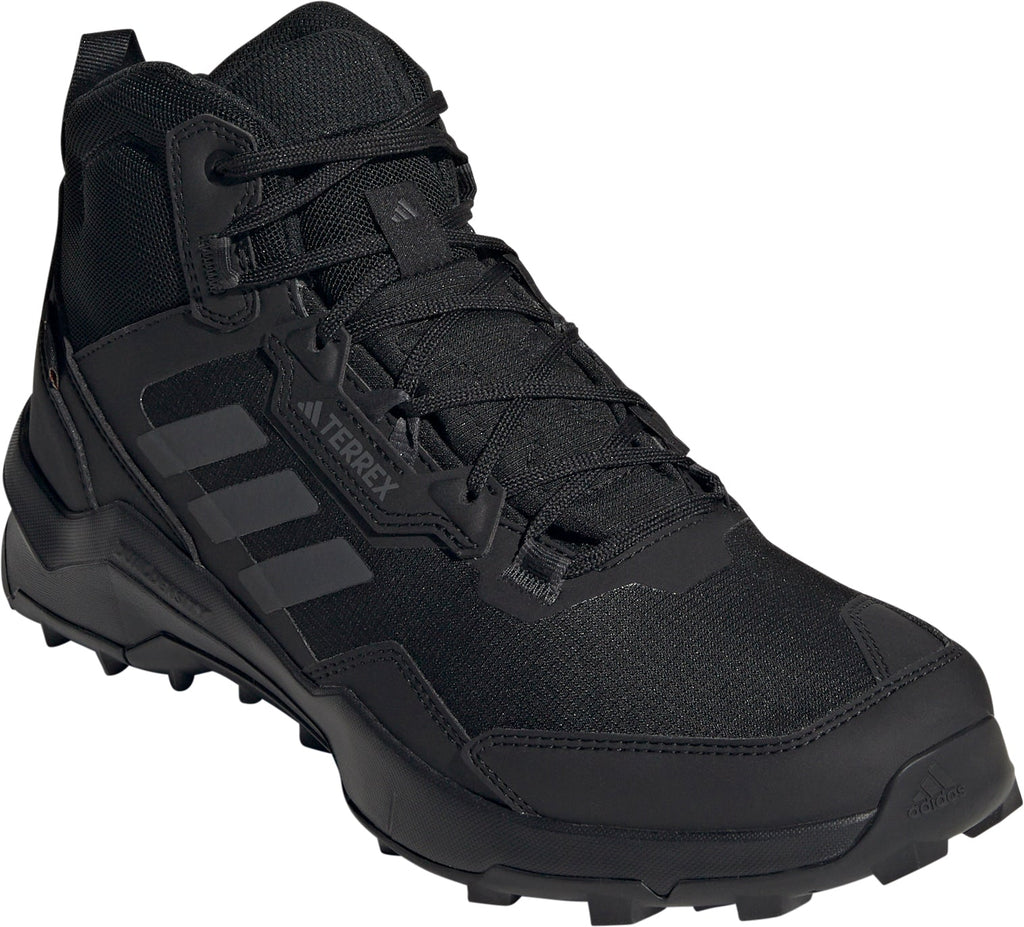 adidas Terrex AX4 Mid GORE-TEX Men's Walking Shoes - Black | Outdoor Performance