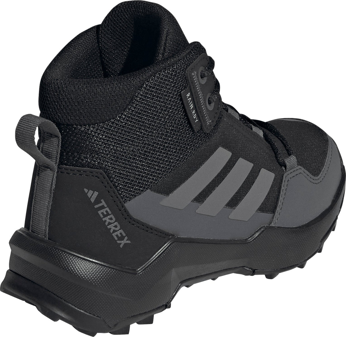adidas Terrex AX4R Mid RAIN.RDY Junior Walking Boots - Black | Outdoor Performance