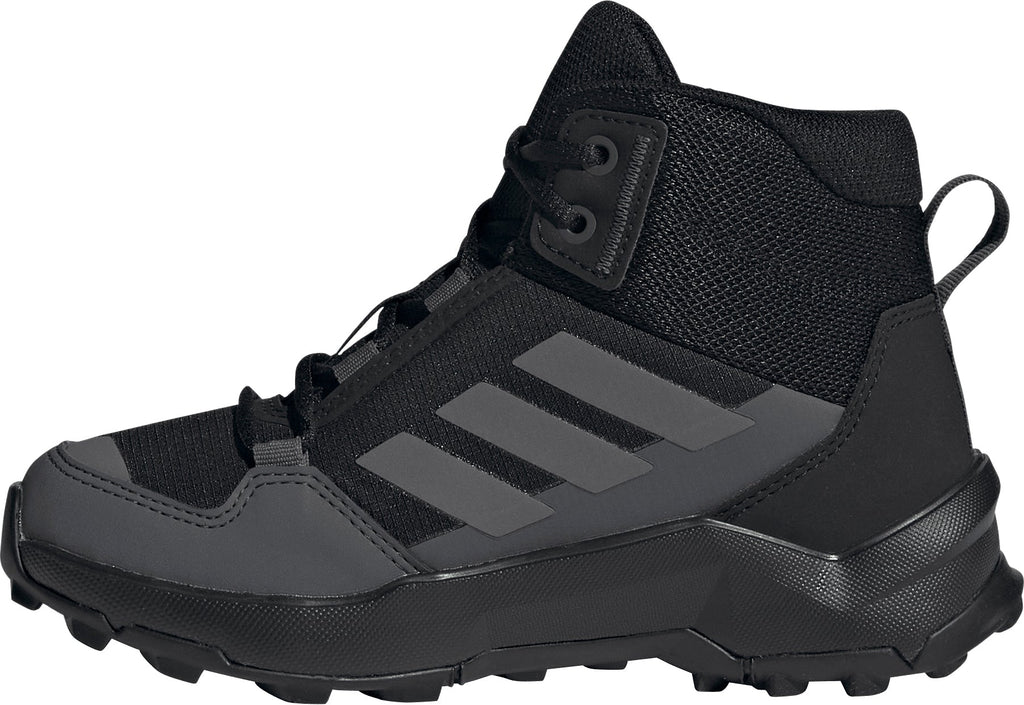 adidas Terrex AX4R Mid RAIN.RDY Junior Walking Boots - Black | Outdoor Performance