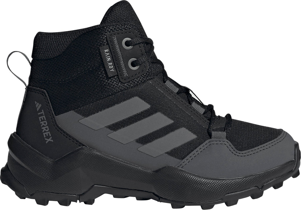 adidas Terrex AX4R Mid RAIN.RDY Junior Walking Boots - Black | Outdoor Performance