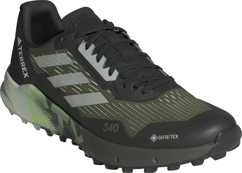 adidas Terrex Agravic Flow 2 GORE-TEX Men's Trail Running Shoes - Green | Trail Running