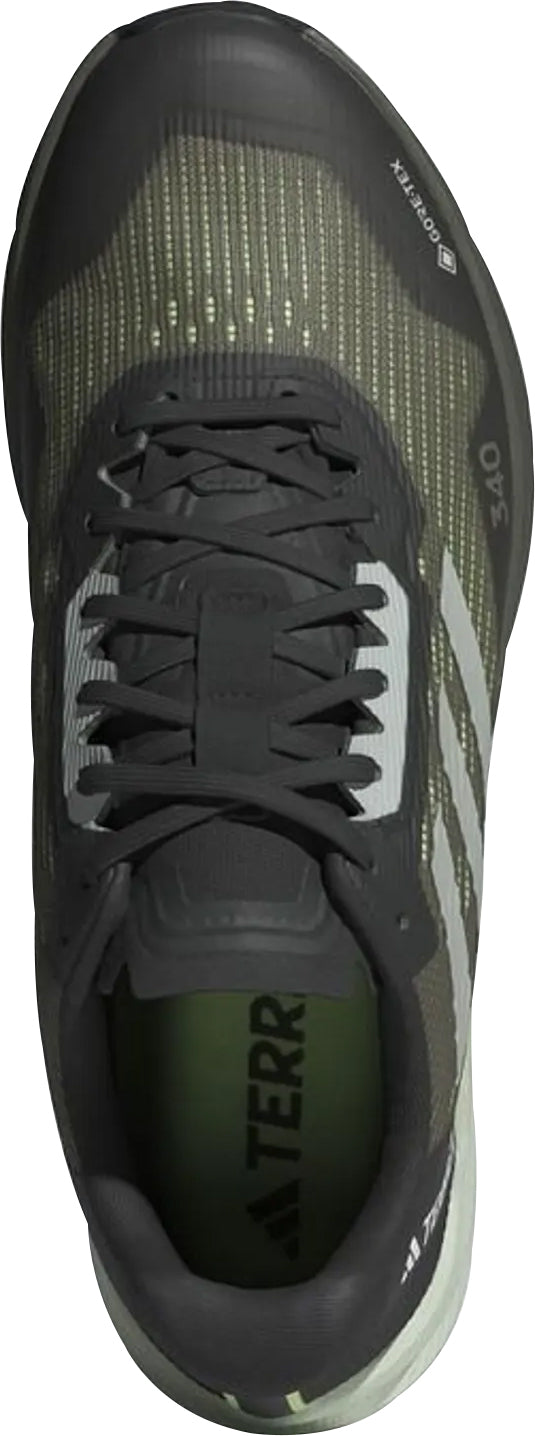 adidas Terrex Agravic Flow 2 GORE-TEX Men's Trail Running Shoes - Green | Trail Running
