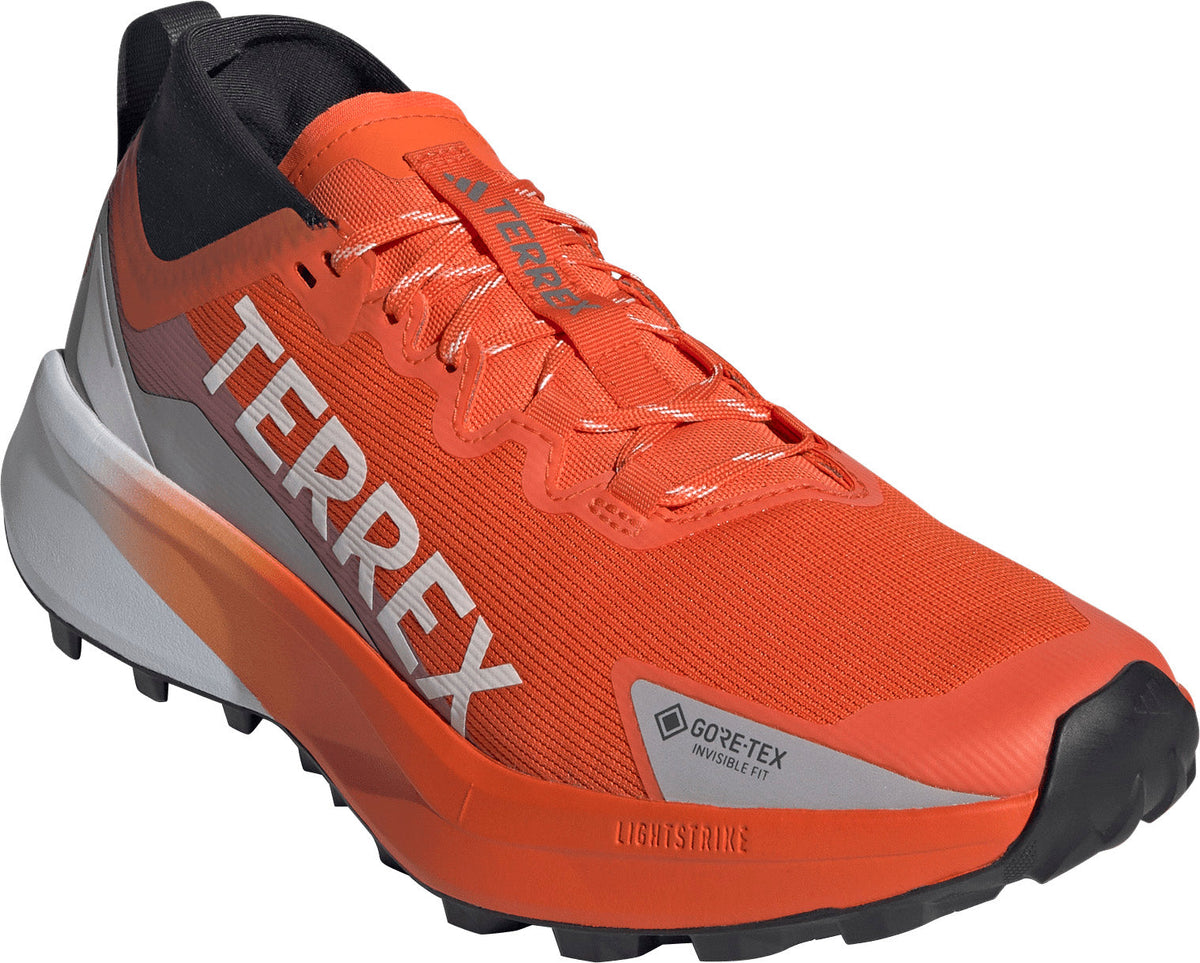 adidas Terrex Agravic GORE-TEX Men's Trail Running Shoes - Orange | Trail Running