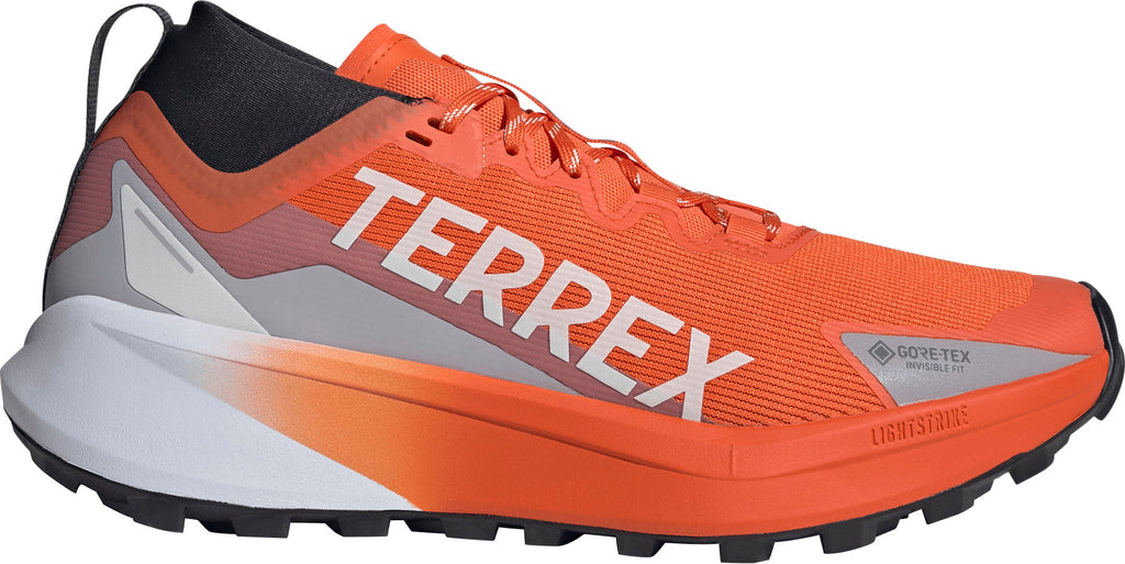 adidas Terrex Agravic GORE-TEX Men's Trail Running Shoes - Orange | Trail Running