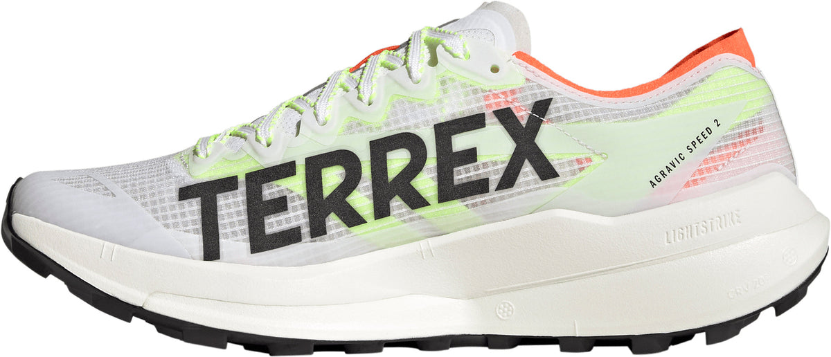 adidas Terrex Agravic Speed 2 Men's Trail Running Shoes - White | Trail Running