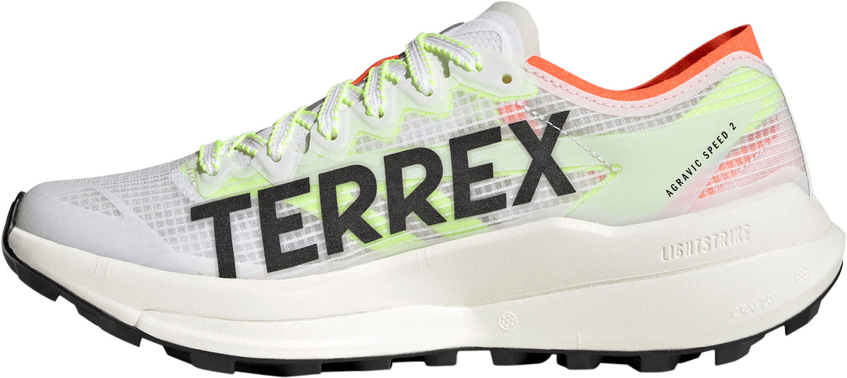 adidas Terrex Agravic Speed 2 Women's Trail Running Shoes - White | Trail Running