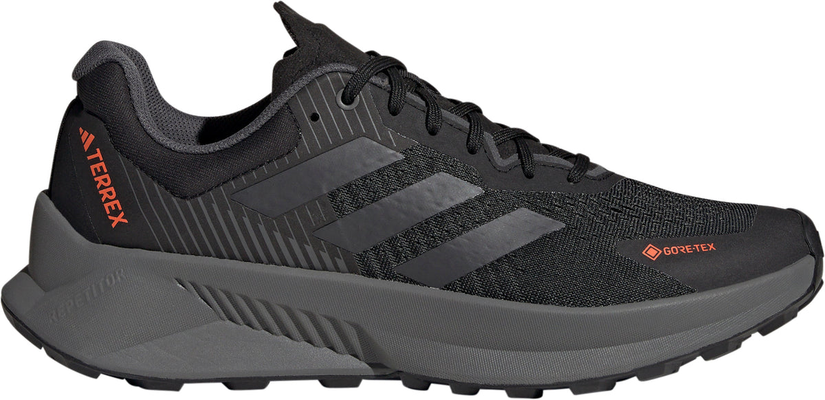 adidas Terrex Soulstride Flow GORE-TEX Men's Trail Running Shoes - Black | Trail Running