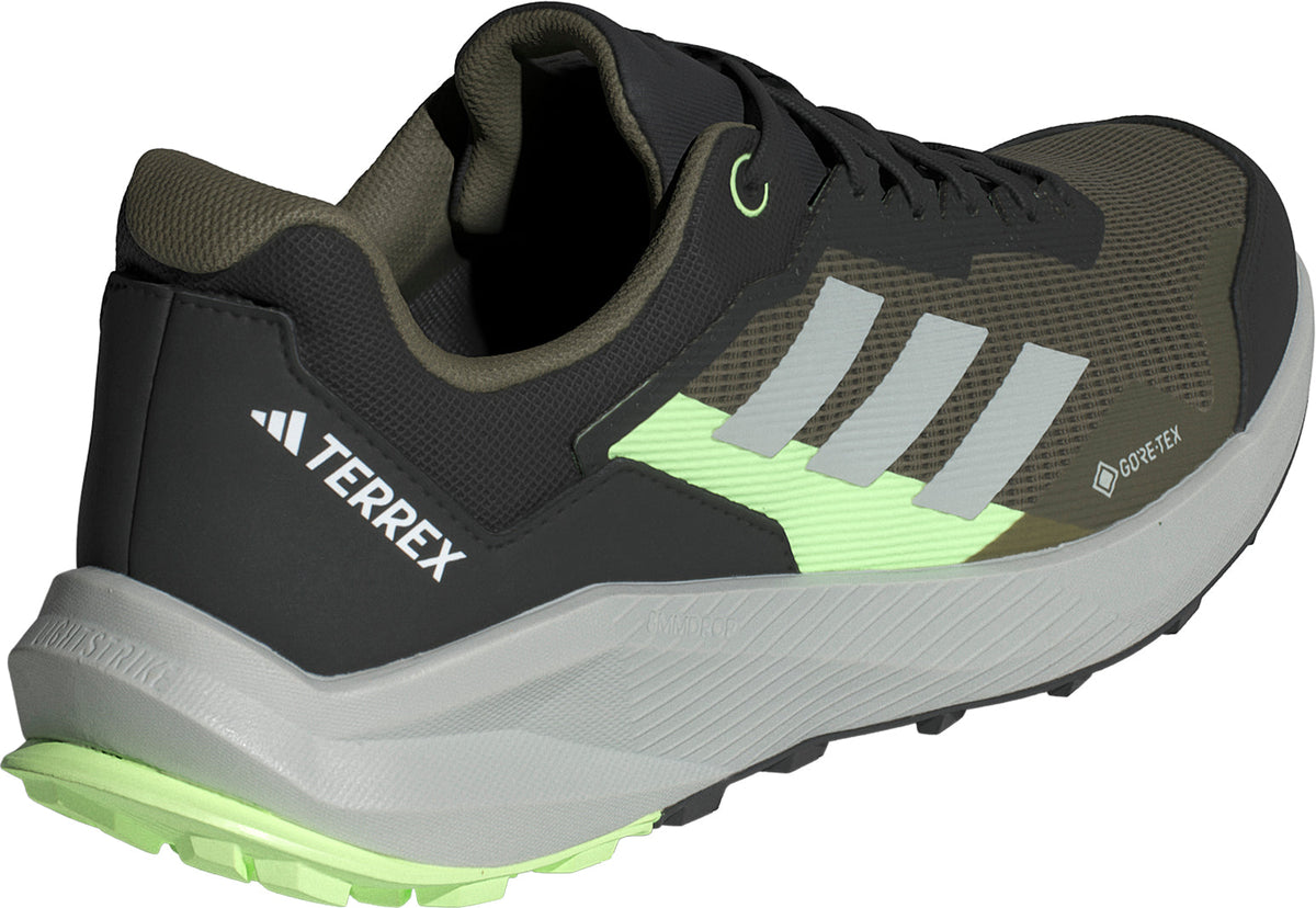adidas Terrex Trail Rider GORE-TEX Men's Trail Running Shoes - Green | Trail Running