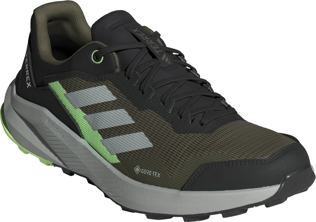 adidas Terrex Trail Rider GORE-TEX Men's Trail Running Shoes - Green | Trail Running